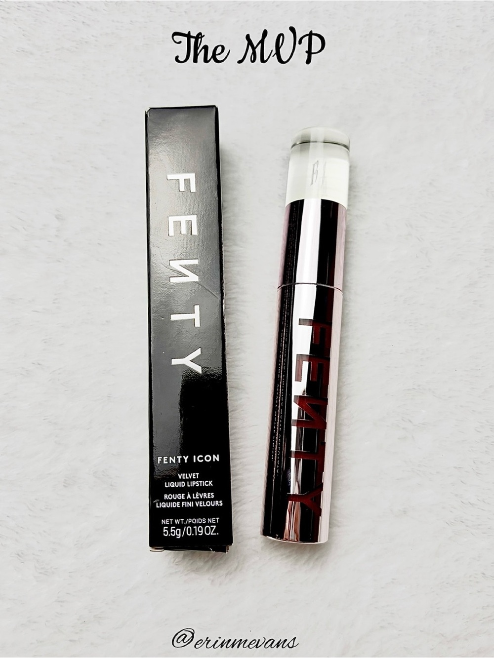 Fenty Icon Velvet Liquid Lipstick in The MVP Full Size New